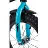 Детский велосипед NOVATRACK VALIANT 14” чёрно-голубой 143VALIANT.BK9