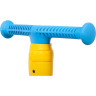 Кикборд NOVATRACK RAINBOW PRO TRANSPARENT синий 120PROT.RAINBOW.BL20